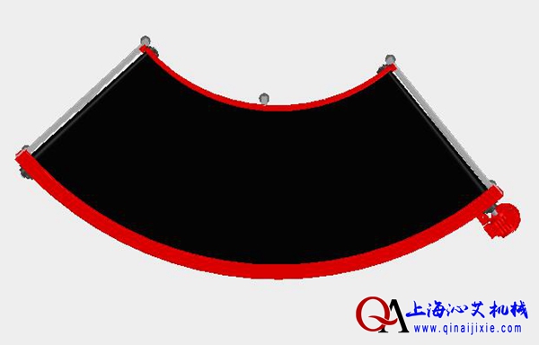 90度拐彎皮帶輸送機(jī)設(shè)計(jì) 90度拐彎皮帶輸送機(jī)設(shè)計(jì)